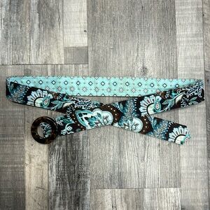 Vera Bradley Java Blue Belt